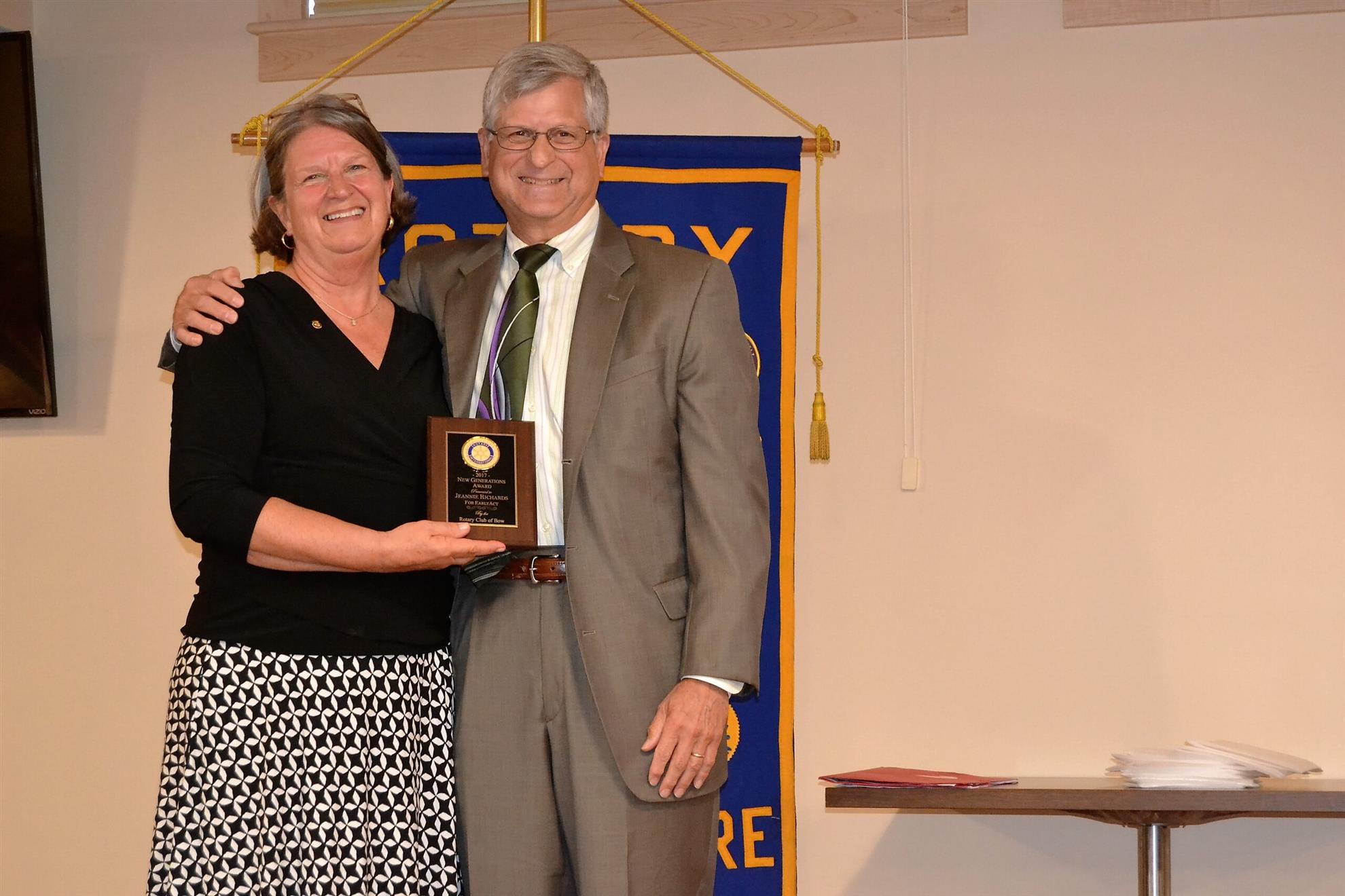 2017 Recognition Night Held The Rotary Club of Bow, New Hampshire